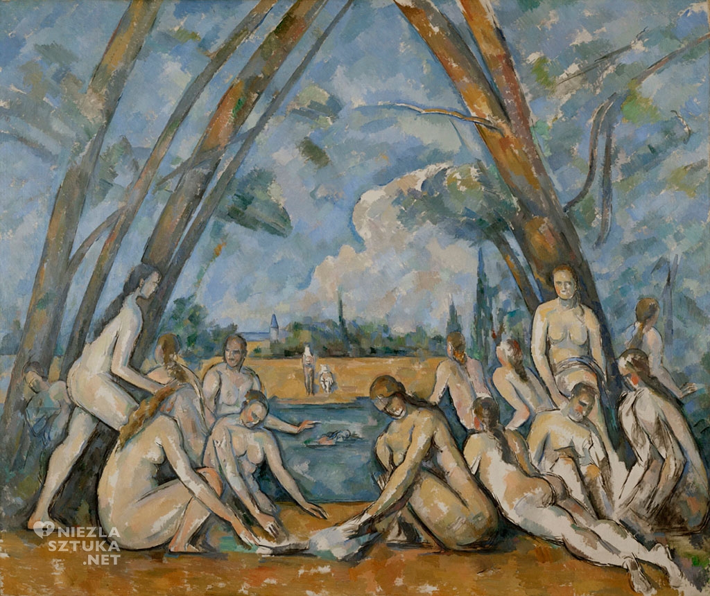 Paula Cezanne, Wielkie kąpiące się, Philadelphia Museum of Art, Niezła Sztuka