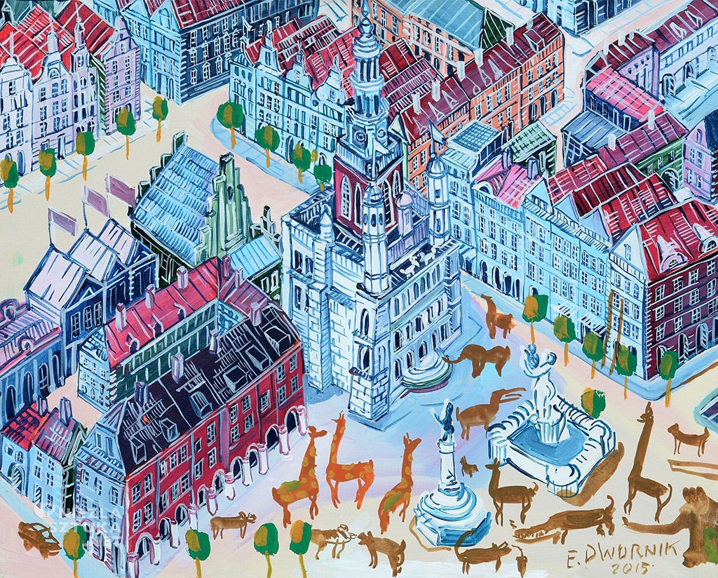 Edward Dwurnik, sztuka polska, malarz polski, niezła sztuka