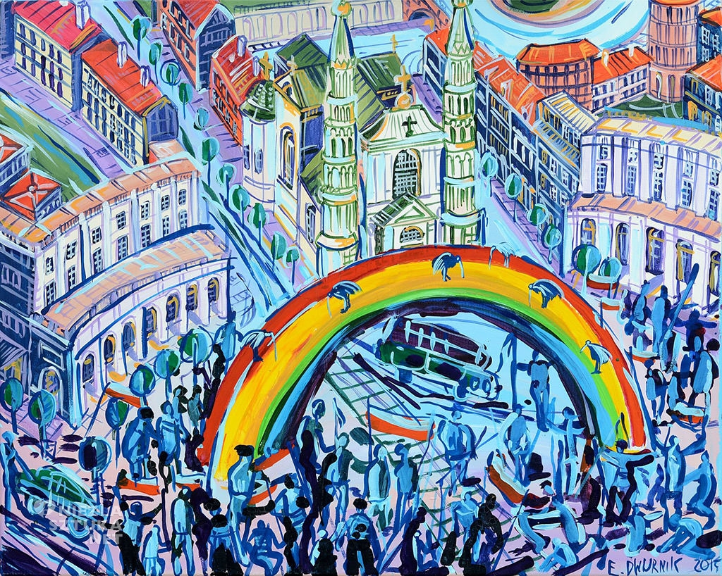 Edward Dwurnik obraz malarstwo sztuka polska Niezła Sztuka