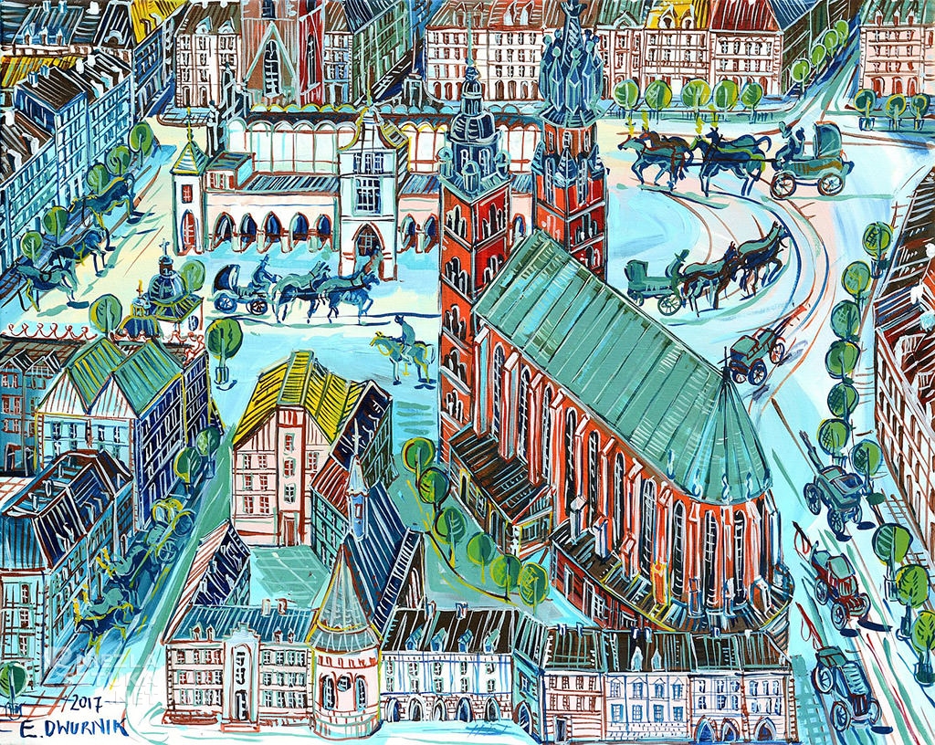 Edward Dwurnik, sztuka polska, malarz polski, niezła sztuka