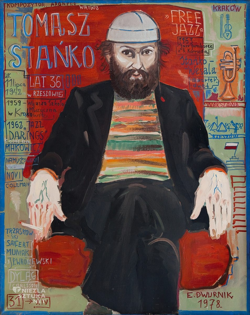 Edward Dwurnik, sztuka polska, malarz polski, niezła sztuka