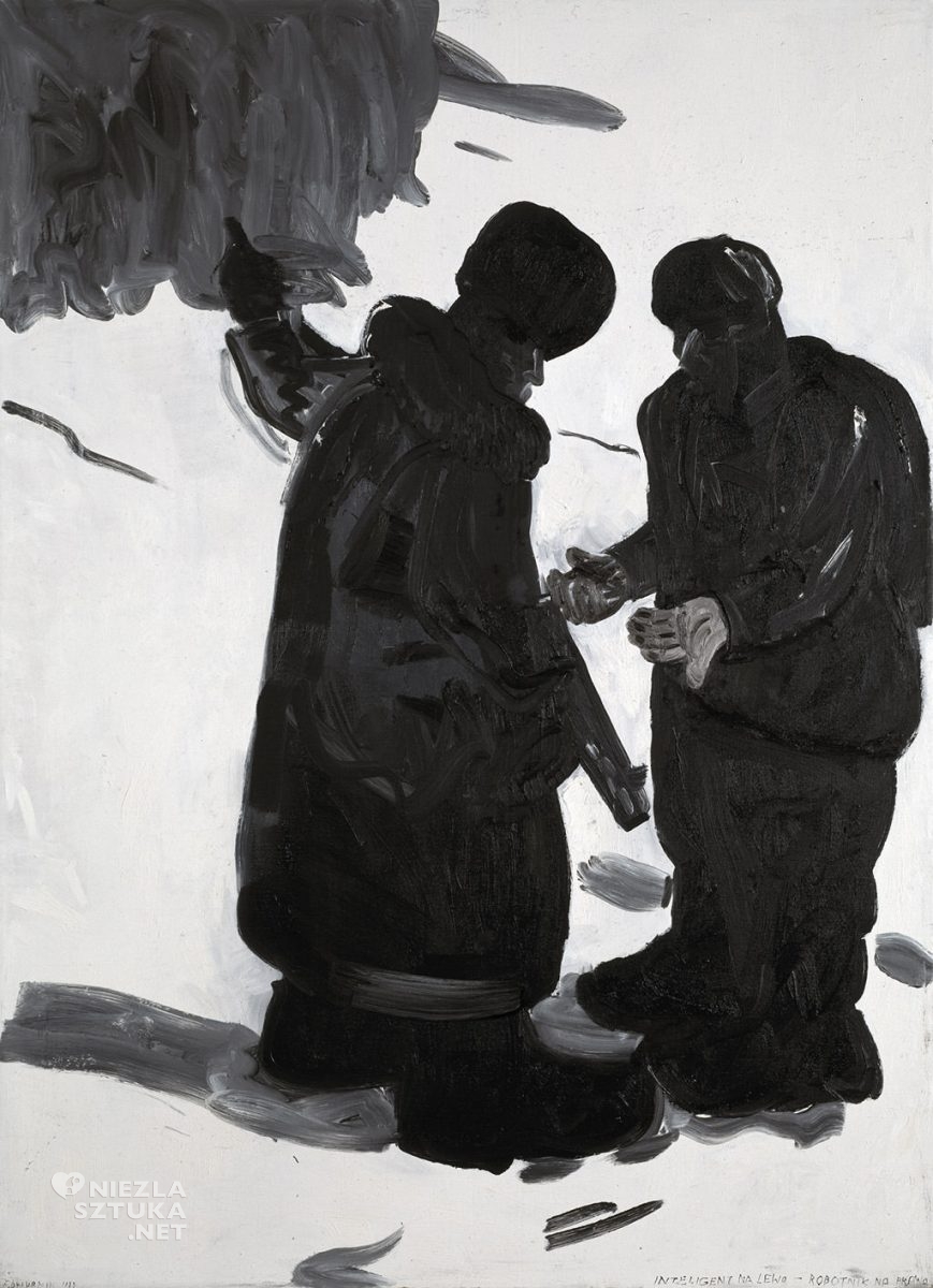 Edward Dwurnik, sztuka polska, malarz polski, niezła sztuka