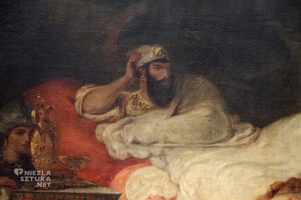 Eugène Delacroix Śmierć Sardanapala Luwr
