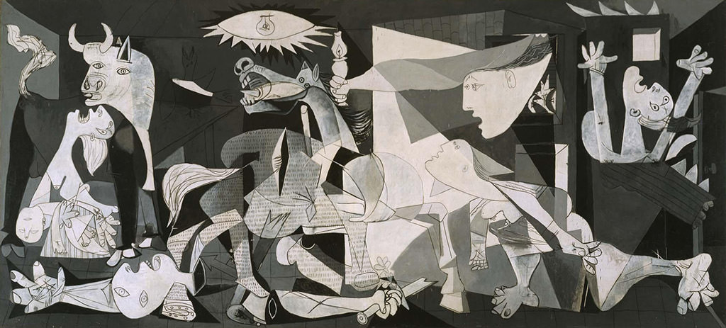 Pablo Picasso, Guernica, malarstwo, Niezła Sztuka