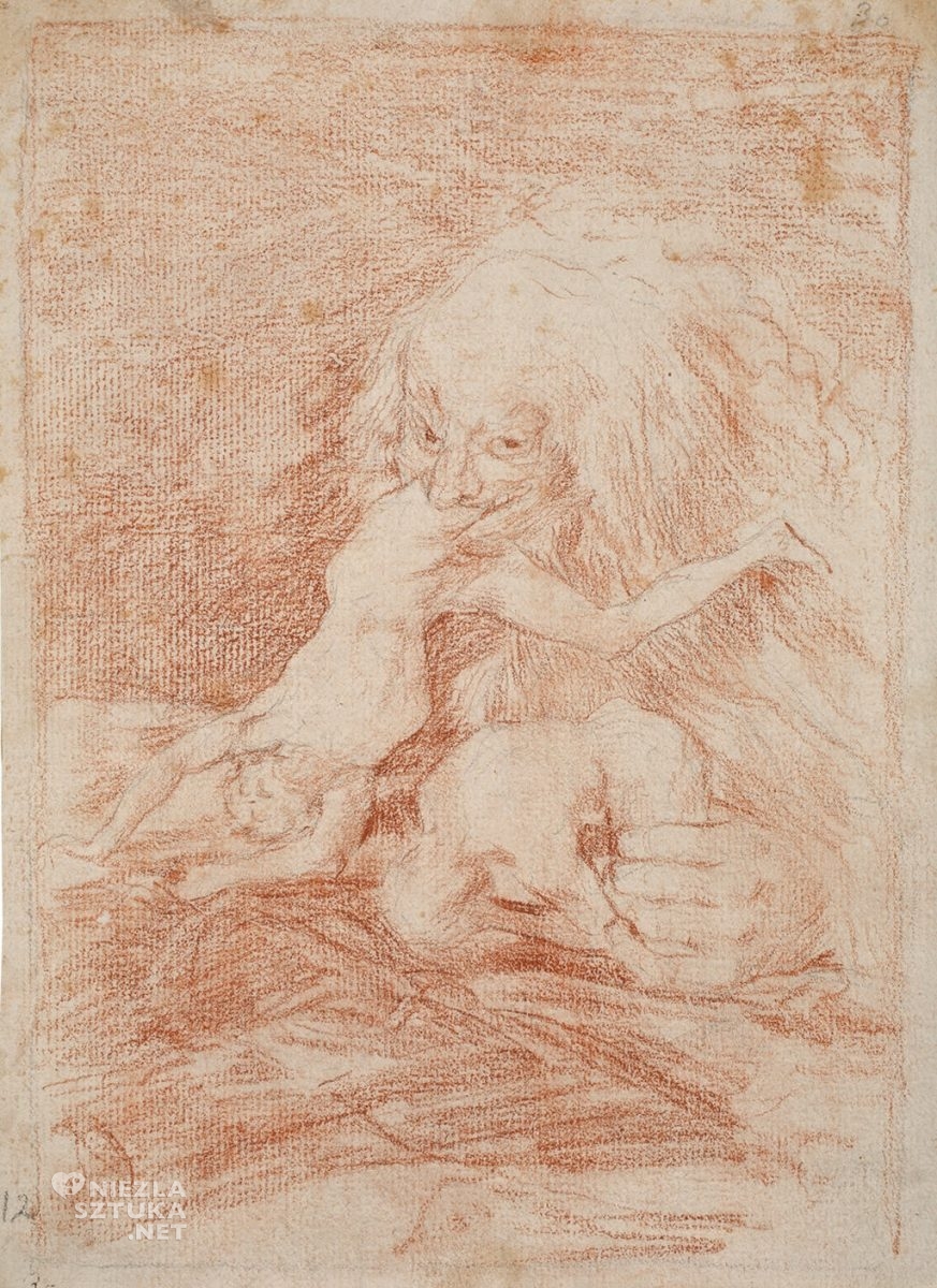 Francisco Goya „Saturn pożerający własne dzieci” » Niezła sztuka