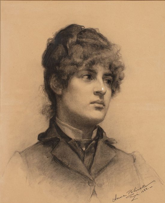 Anna Bilińska, Autoportret, malarka polska, sztuka polska, Niezła sztuka