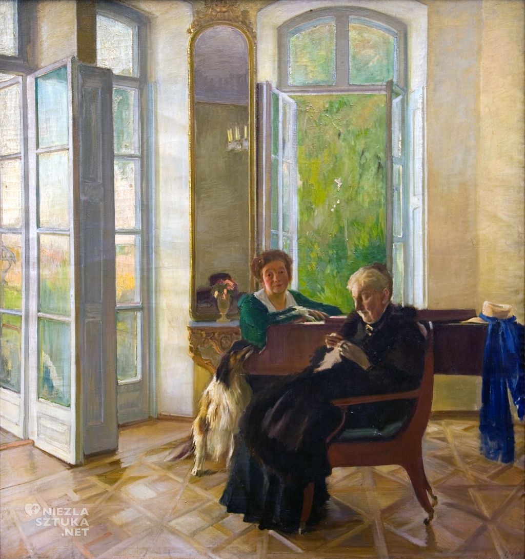 Konrad Krzyżanowski, Portret żony i teściowej, niezła sztuka