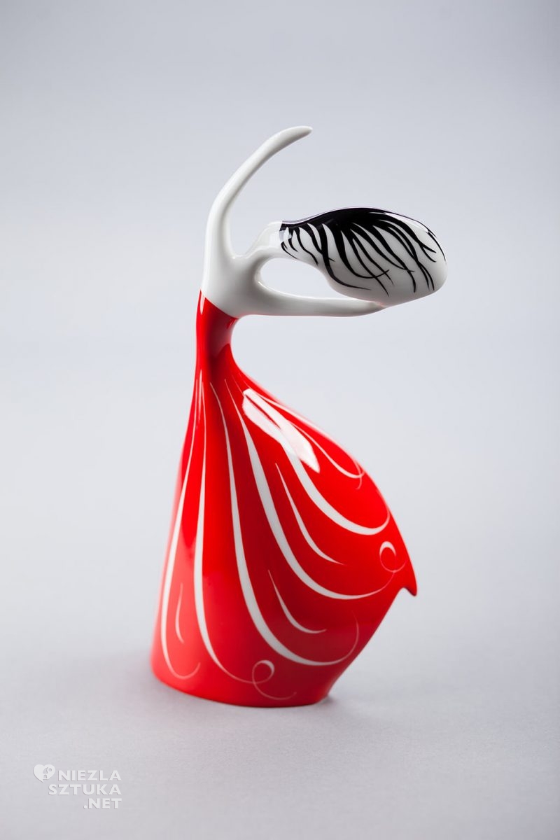 Lubomir Tomaszewski, Dafne, Ćmielów, rzeźba, pocelana, design, figurki porcelanowe, sztuka polska, niezła sztuka