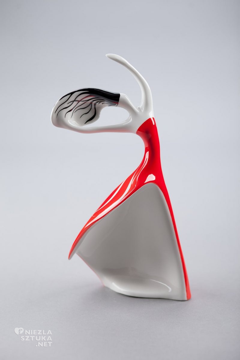 Lubomir Tomaszewski, Dafne, Ćmielów, rzeźba, pocelana, design, figurki porcelanowe, sztuka polska, niezła sztuka