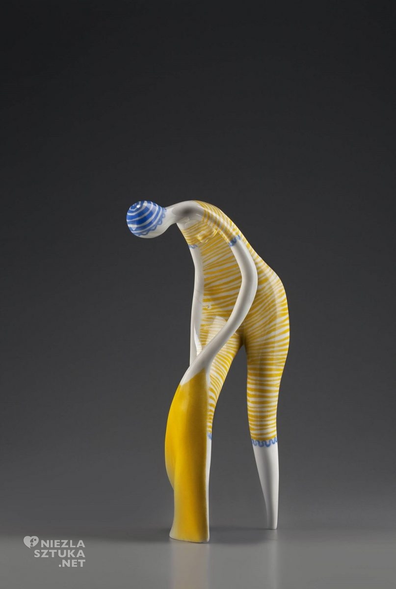 Lubomir Tomaszewski, ceramika, figurki, design, Zuzanna w kąpieli, fot. Muzeum Narodowe w Warszawie, Niezła sztuka