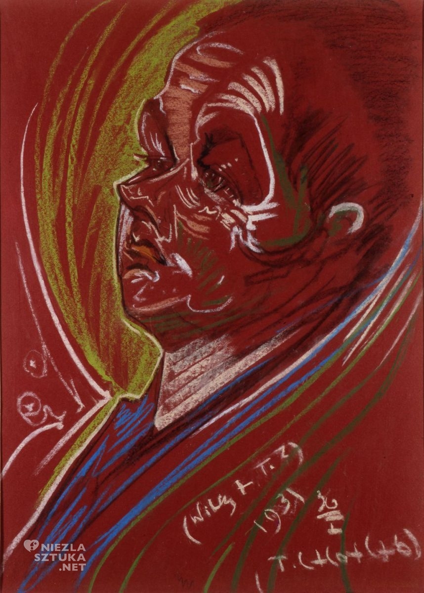 Stanisław Ignacy Witkiewicz, Witkacy, Portret, sztuka polska, Niezła Sztuka