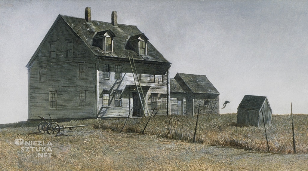 Andrew Wyeth, Świat Christiny (detal), 1948, Museum of Modern Art, Nowy Jork, Niezła sztuka