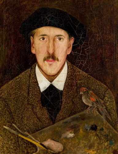 Tadeusz Makowski, Autoportret, artyści polscy, sztuka polska, Niezła sztuka