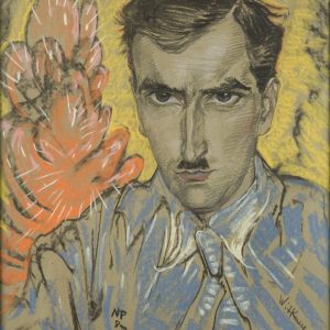 Stanisław Ignacy Witkiewicz, Marzenie o czerwonym kaktusie. Portret Józefa Głogowskiego, sztuka polska, Niezła Sztuka