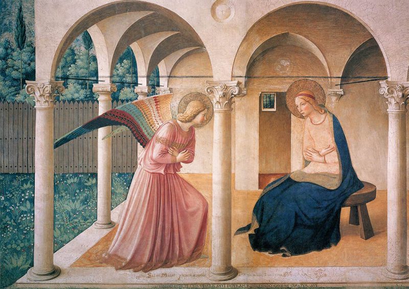 Fra Angelico „Zwiastowanie” » Niezła sztuka