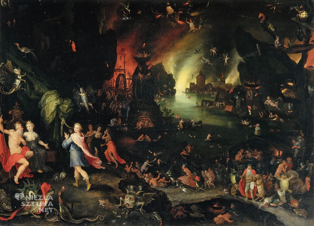 Jan Brueghel, Orfeusz w Zaświatach, Palazzo Pitti, Florencja, Niezła sztuka