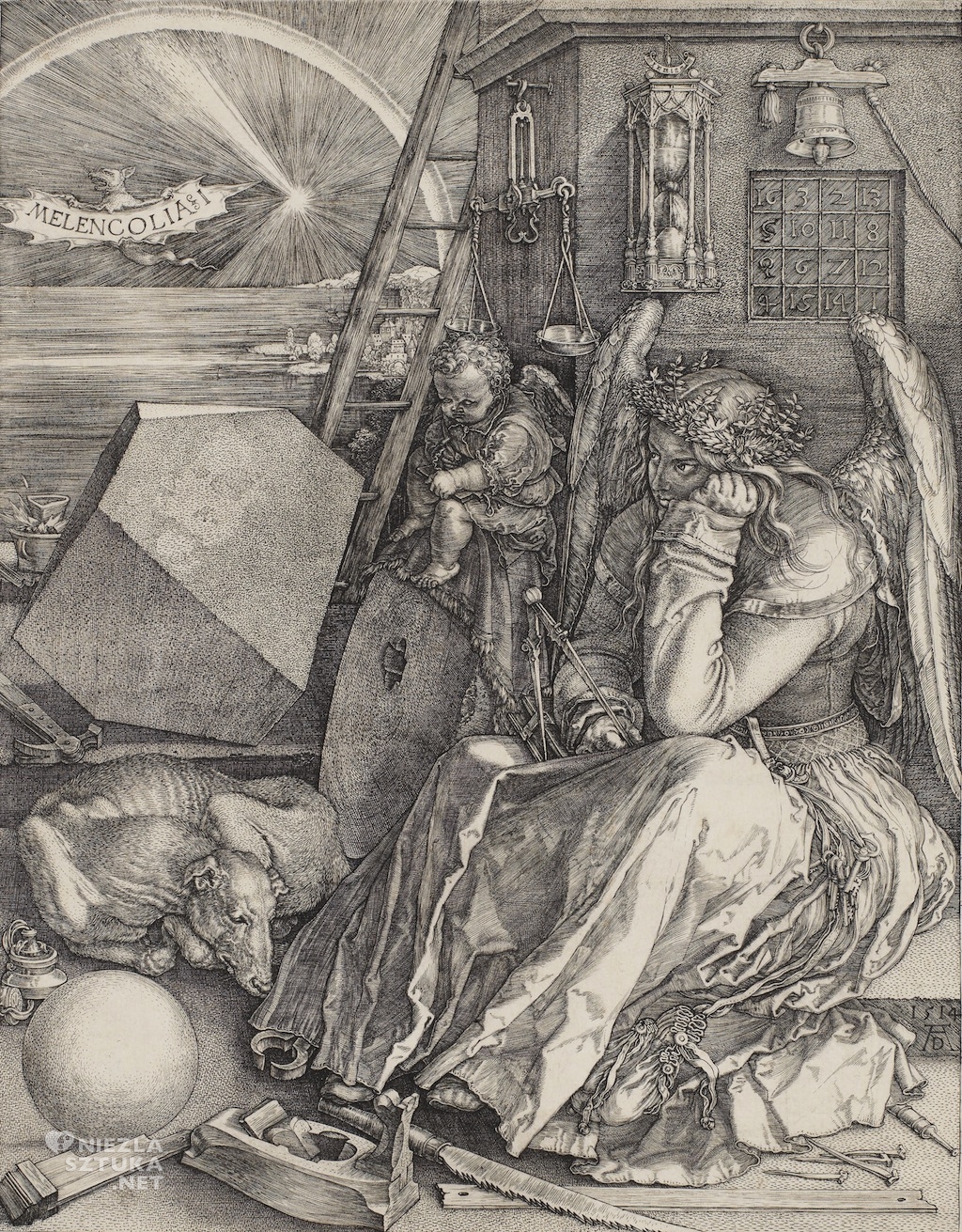 Albrecht Dürer, Albrecht Durer, Melancholia, Niezła sztuka