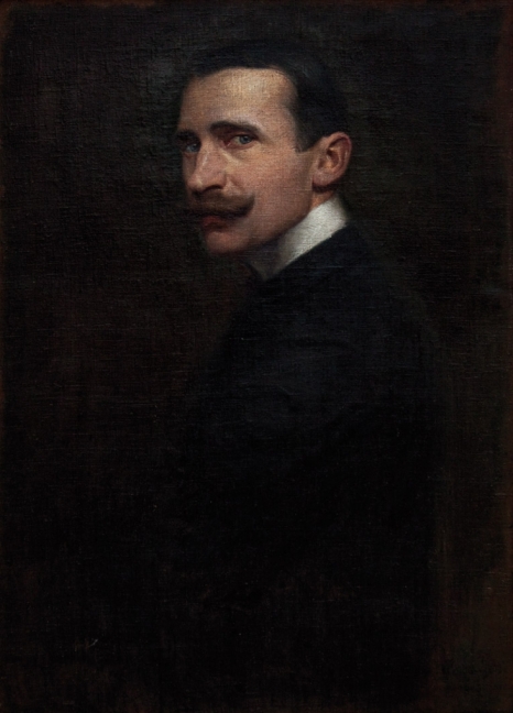 Alfons Karpiński, autoportret, sztuka polska, malarstwo, Niezła Sztuka