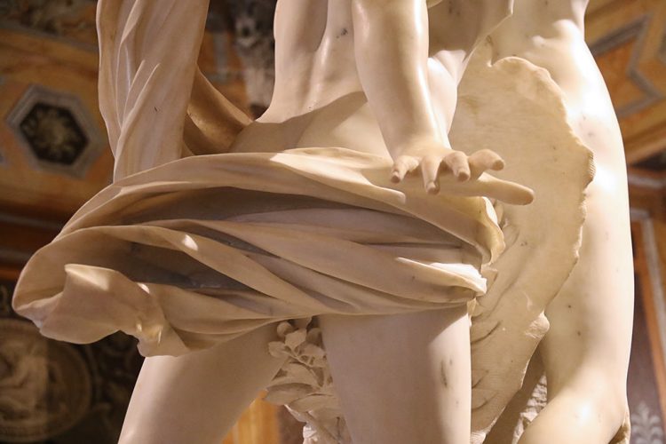Bernini, Apollo i Dafne, Galeria Borghese, Rzym, rzeźba, Niezła sztuka
