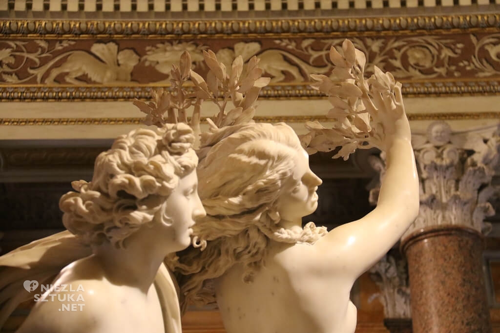 Bernini, Apollo i Dafne, Galeria Borghese, Rzym, rzeźba, Niezła sztuka