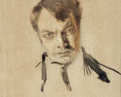 Konrad Krzyżanowski Autoportret sztuka polska Niezła Sztuka