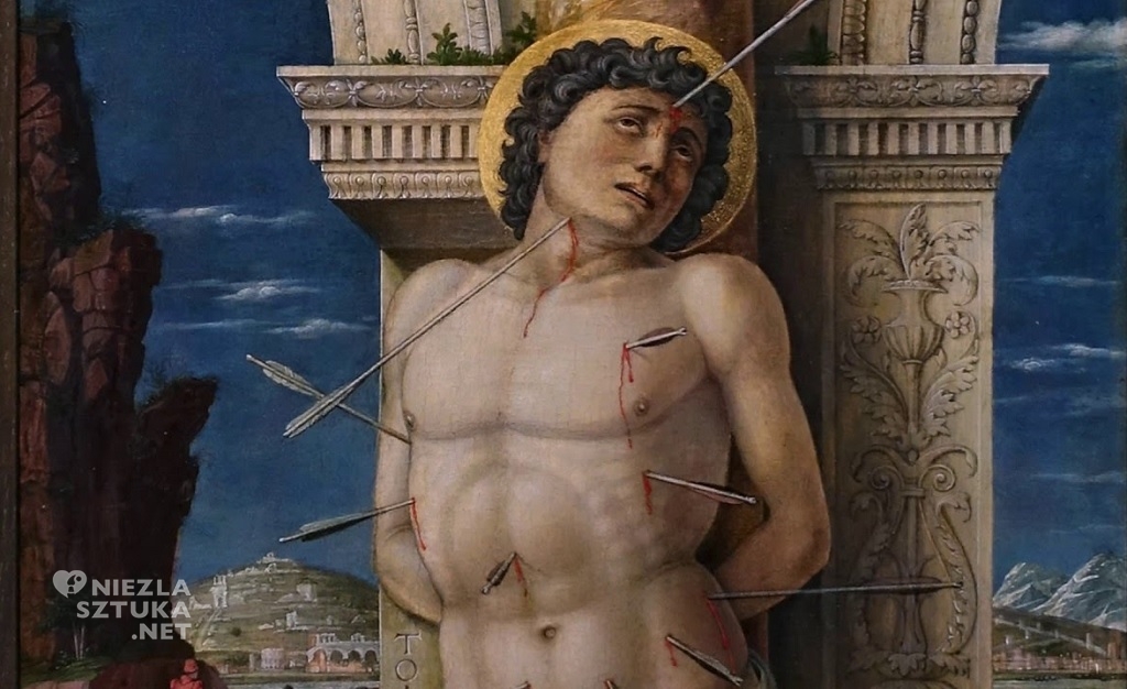 Andrea Mantegna, Św. Sebastian, ok. 1460, Kunsthistorisches Museum. Wiedeń, Niezła sztuka