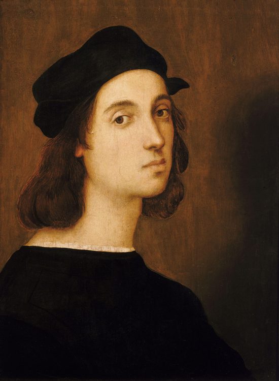 Rafael Santi, Autoportret,ok. 1506, Galeria Uffizi