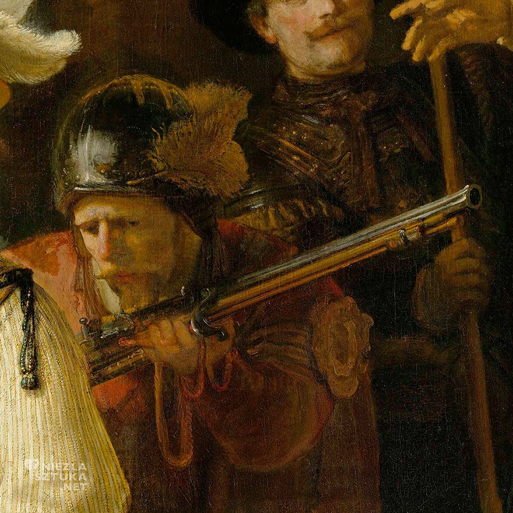 Rembrandt, Straż nocna, Niezła sztuka