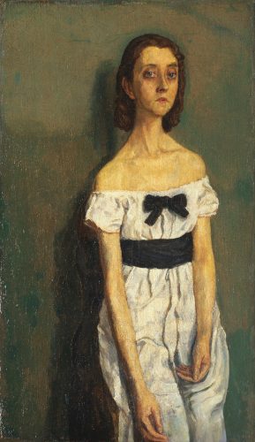 Gwen John, Dziewczyna z nagimi ramionami, MoMA, Niezła Sztuka