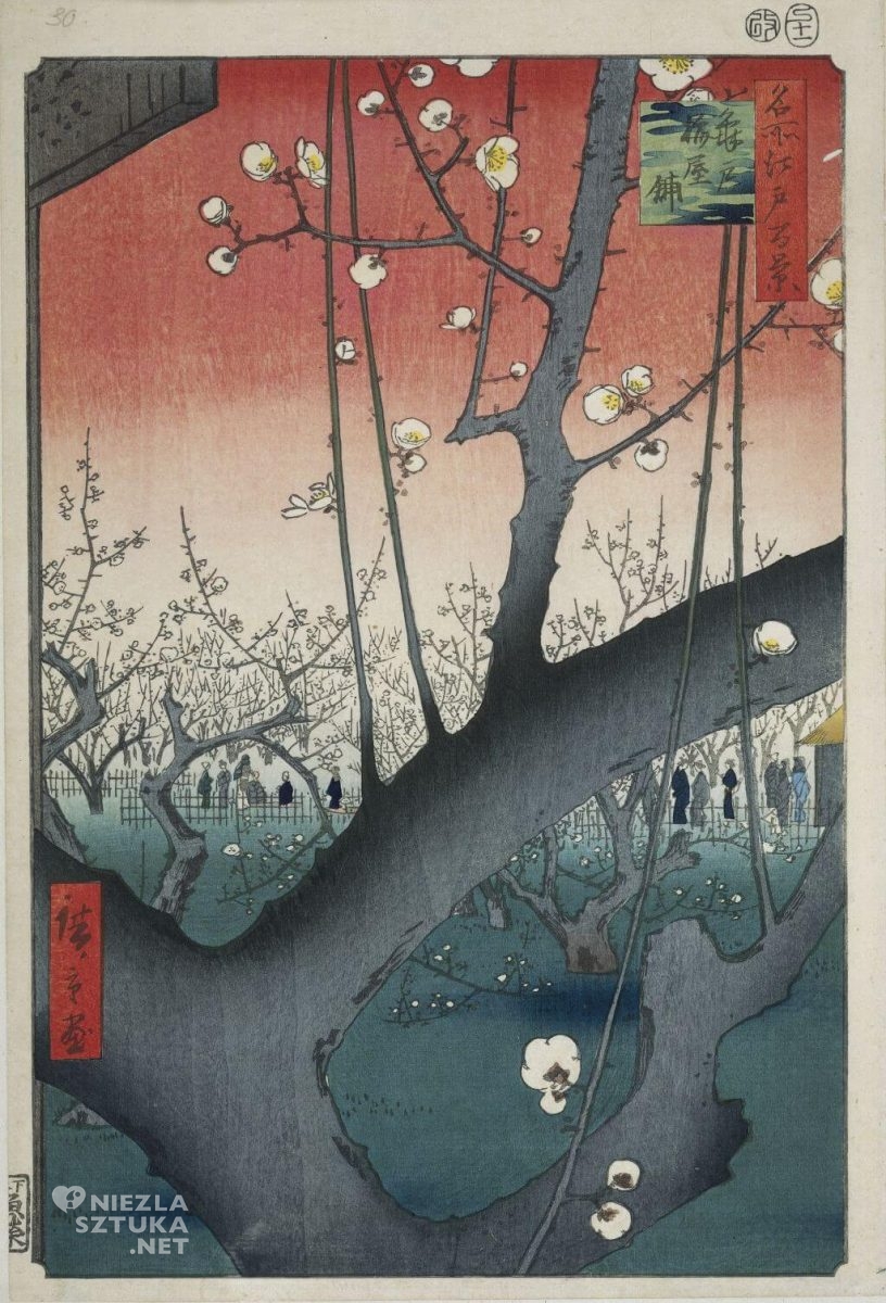Utagawa Hiroshige Ogród śliw w Kameido, Niezła sztuka