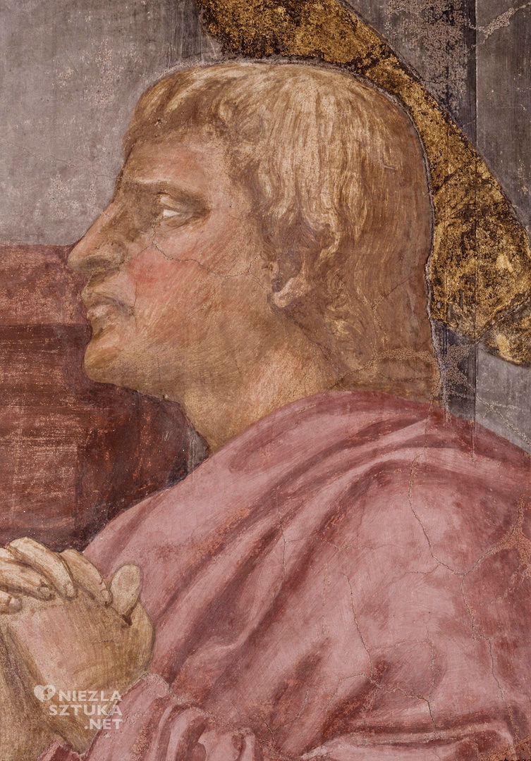 Masaccio, Trójca Święta, ok. 1425, fresk, Kościół Santa Maria Novella, Florencja, Niezła sztuka