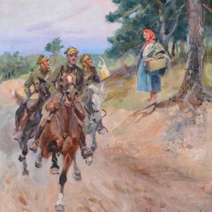 Wojciech Kossak, malarstwo polskie, aukcja sztuki, Niezła Sztuka