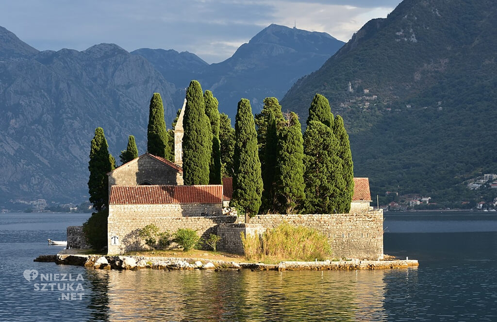 Wyspa Św. Jerzego, Zatoka Kotorska, Czarnogóra, fot. Wikipedia