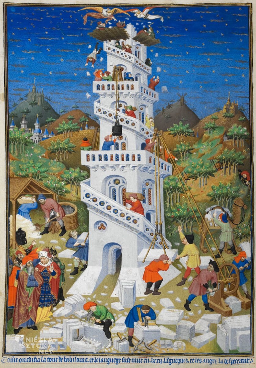 Budowa wieży Babel, British Library, Niezła sztuka