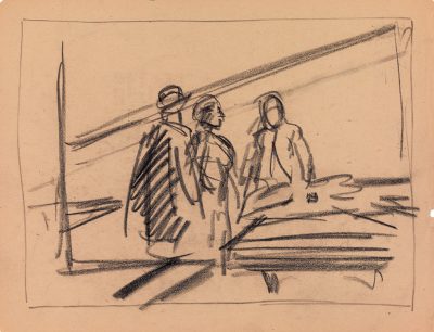 Edward Hopper, Conference at night, neoklasycyzm, malarstwo historyczne, scena rodzajowa, malarstwo amerykańskie, Niezła Sztuka