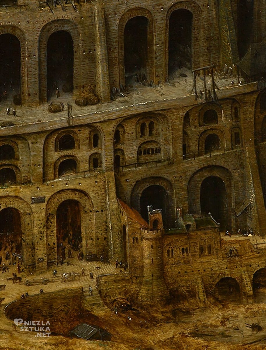 Pieter Bruegel starszy Wieża Babel, Museum Boijmans Van Beuningen, Rotterdam