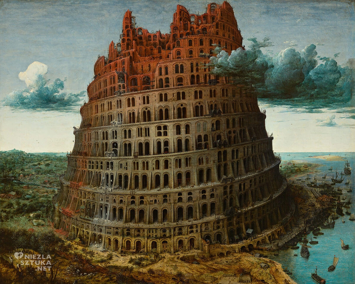 Pieter Bruegel Starszy Wieża Babel, Museum Boijmans Van Beuningen, Rotterdam