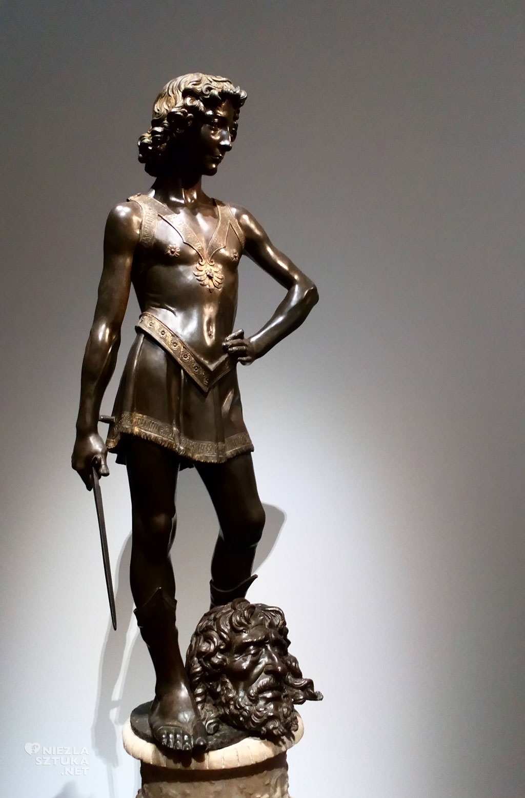 Andrea del Verrocchio, Dawid, sztuka włoska, rzeźba, Niezła sztuka