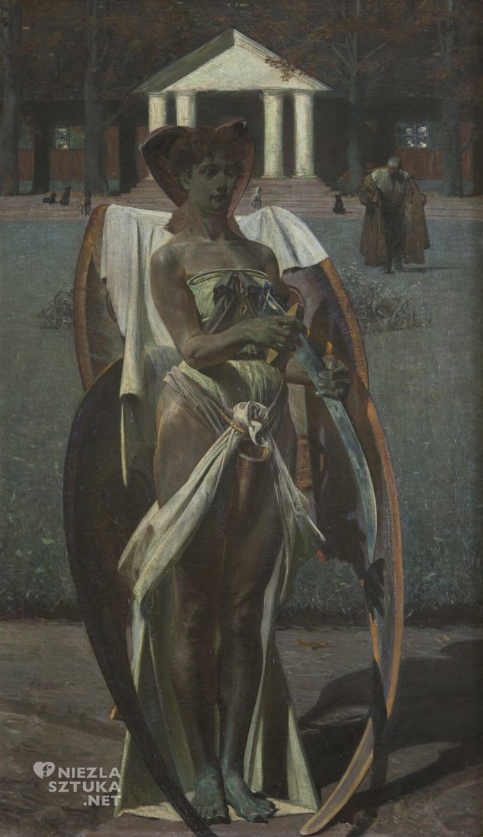 Jacek Malczewski, Thanatos I, Muzeum Narodowe w Poznaniu, malarstwo polskie, Niezła Sztuka