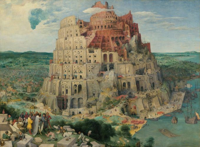 Pieter Bruegel, Wieża Babel, Wiedeń, 1563, Niezła sztuka