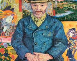 Vincent van Gogh, Portret Ojca Tanguy, malarstwo holenderskie, japonizm, Niezła Sztuka