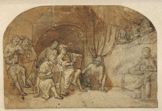Constantijn à Renesse, Rembrandt, uczniowie, Darmstadt, Niezła sztuka