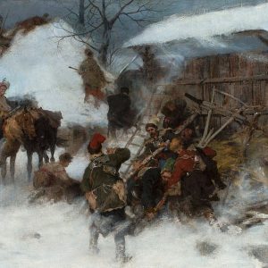 Józef Brandt, Konfederaci barscy, sztuka polska, batalistyka, malarstwo polskie, malarstwo historyczne, Niezła sztuka