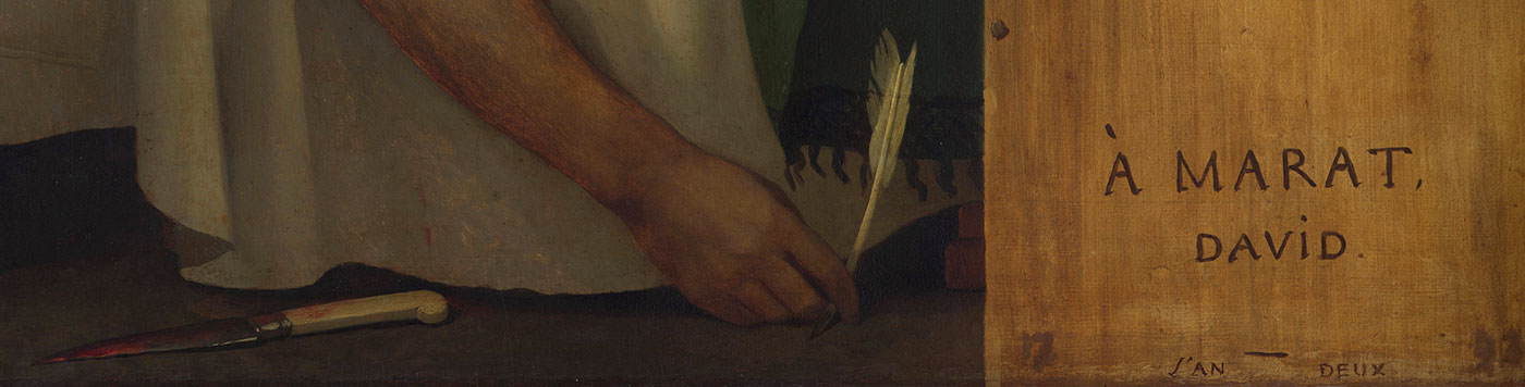 Jacques Louis David, Śmierć Marata, Niezła sztuka