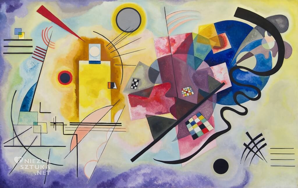 Wassily Kandinsky, Żółty Czerwony Niebieski, Niezła Sztuka