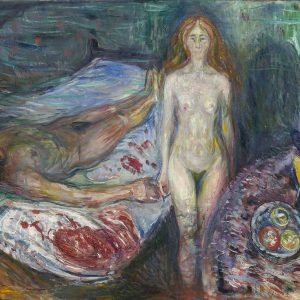 Edvard Munch, Śmierć Marata, sztuka skandynawska, Niezła sztuka