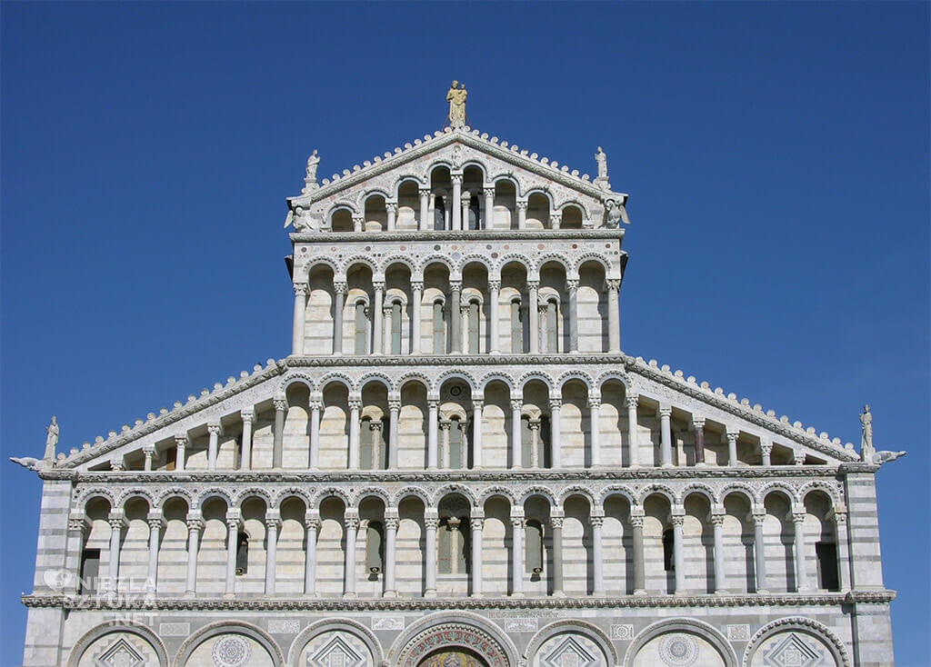 krzywa wieża w Pizie, katedra, Włochy, Piza, Niezła sztuka