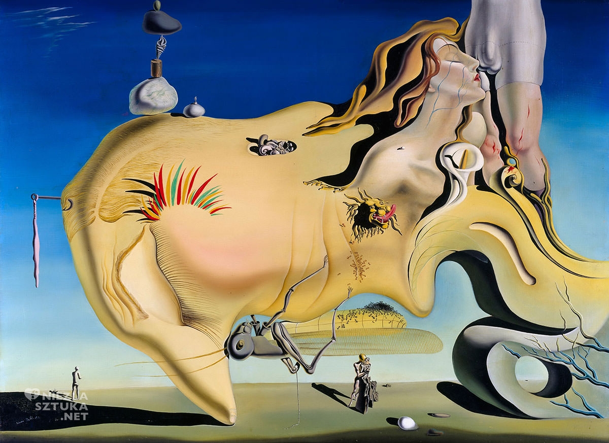 Salvador Dali, Wielki masturbator, surrealizm, Niezła sztuka