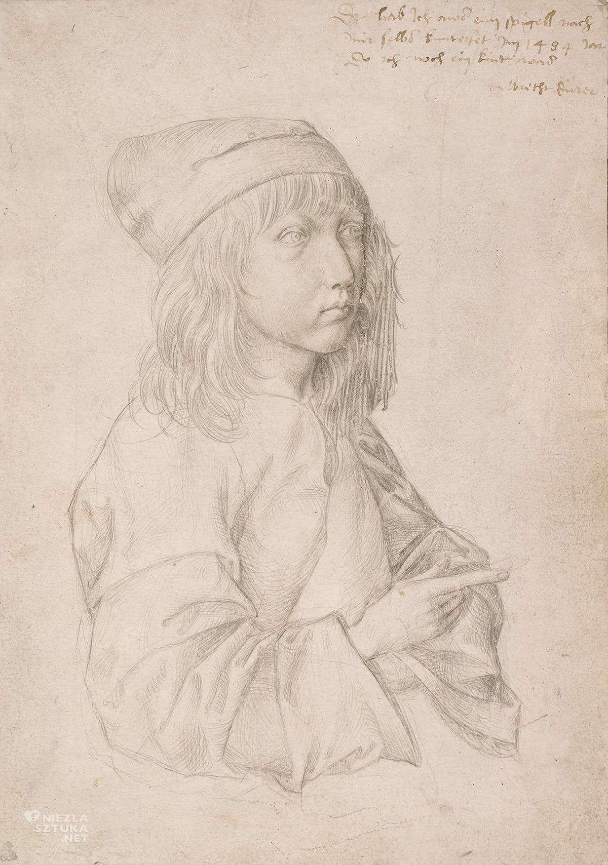 Albrecht Durer, Autoportret w wieku 13 lat, Niezła sztuka