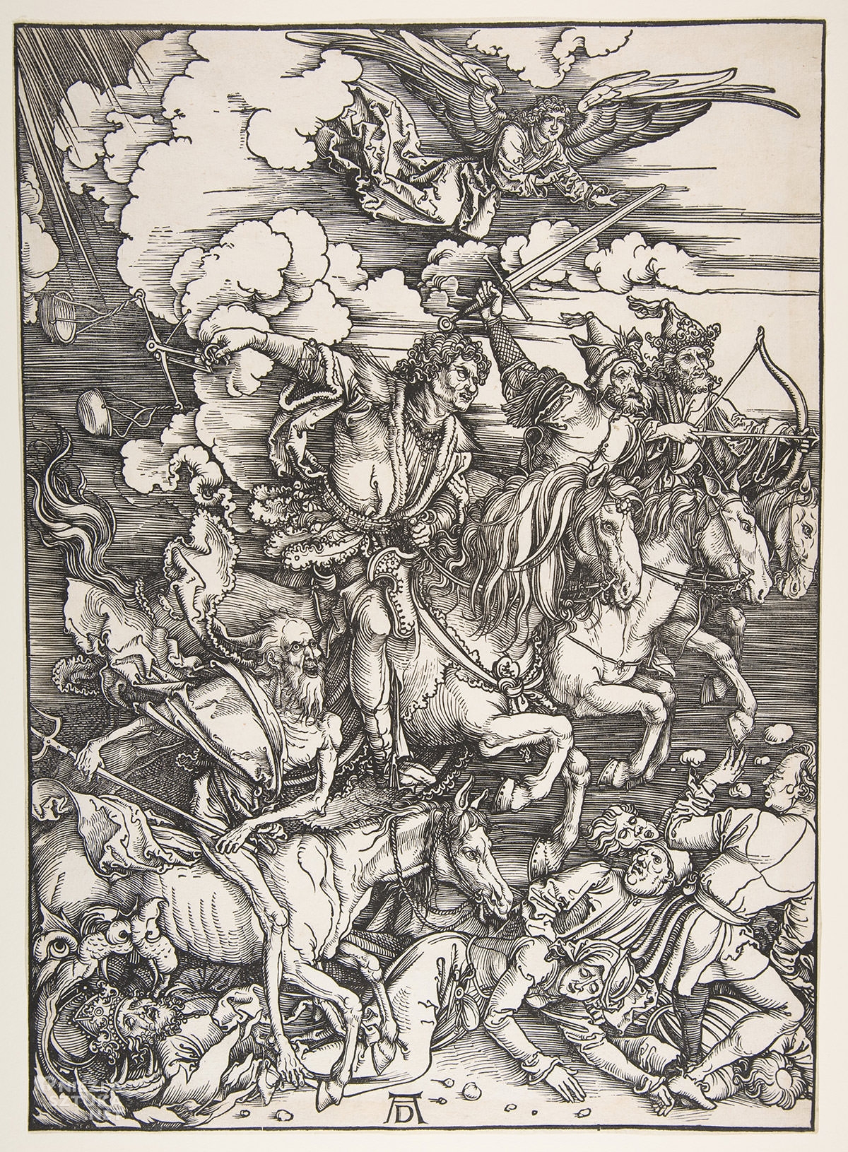 Albrecht Durer, Czterej jeźdźcy Apokalipsy, Niezła sztuka
